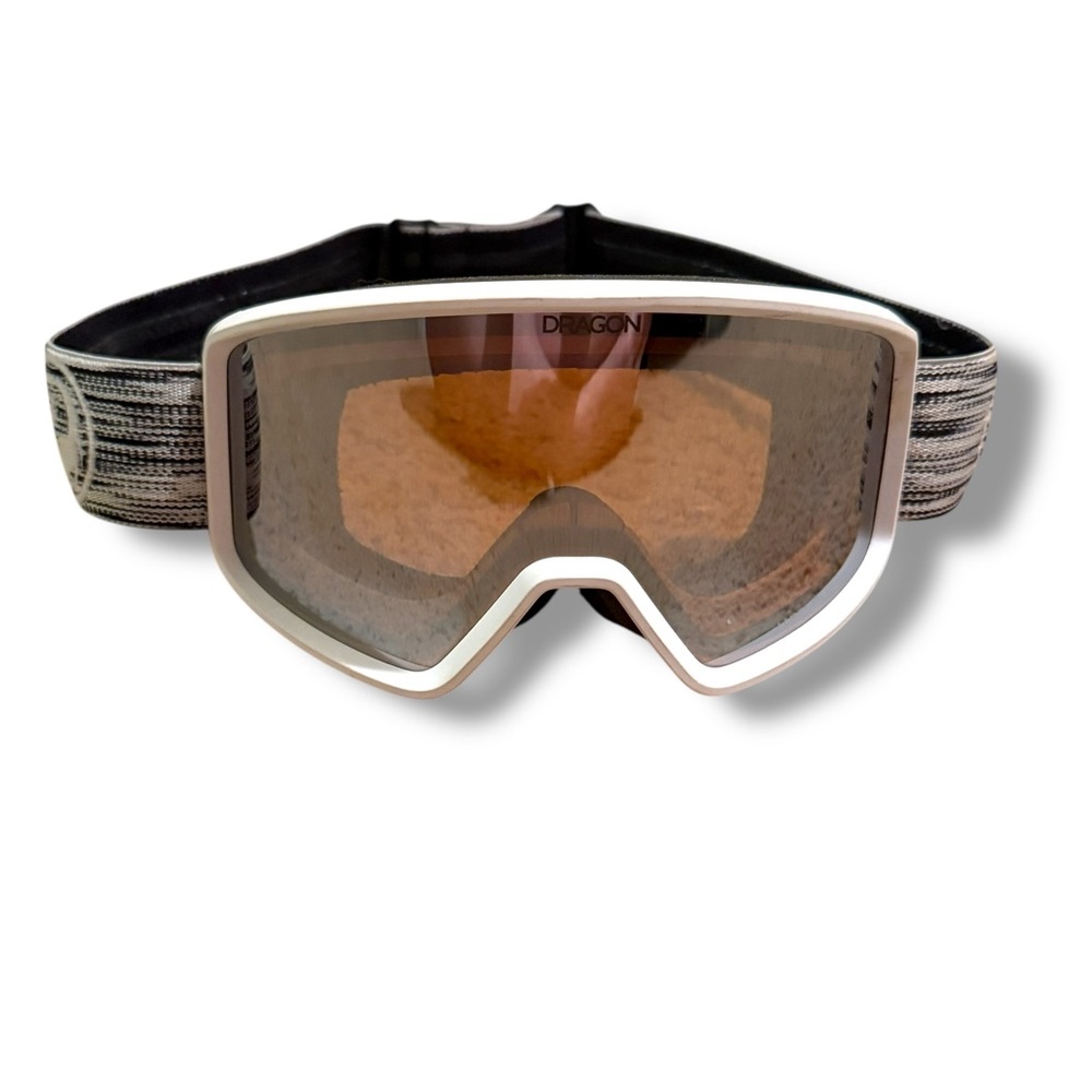 Dragon Alliance Snowboard Ski Goggles Tan‎ Lens Unisex Size Medium Winter Sport